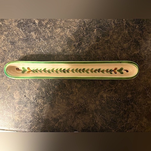 Pottery Barn San Miguel Olive Tray 15” - Picture 4 of 4